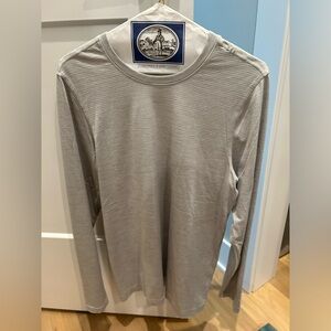 Men’s Lululemon Metal Vent Text Long Sleeve